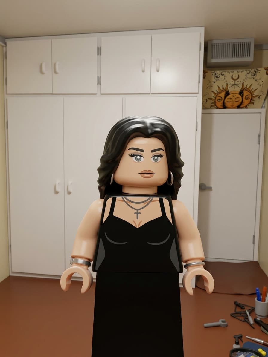 Turn photos into a LEGO scene