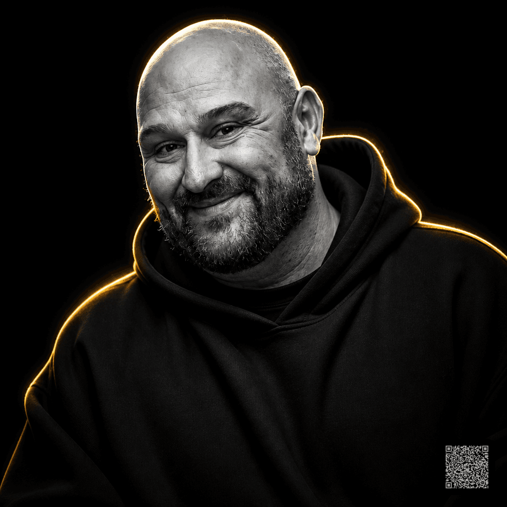 Golden Rim-Light Portrait