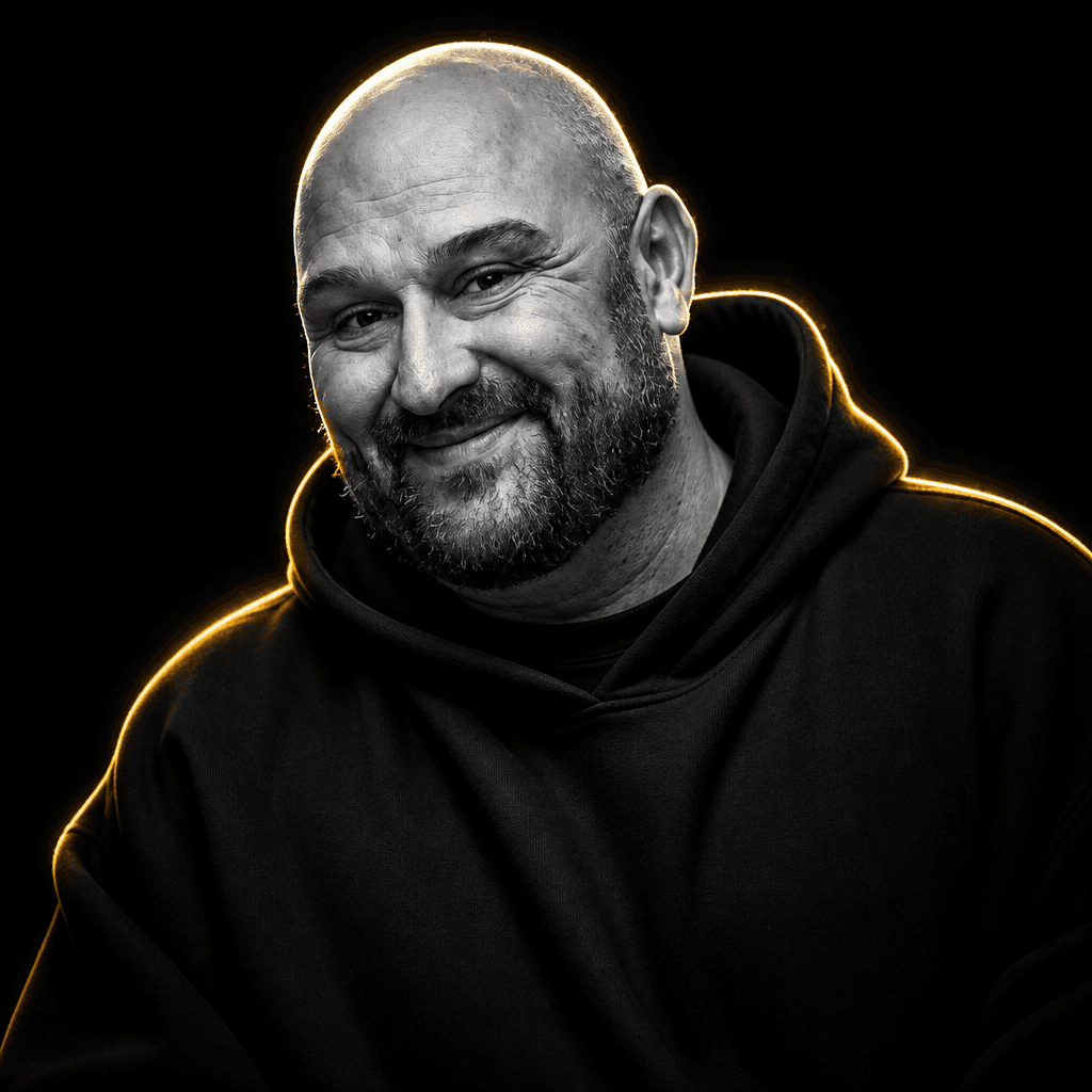 Golden Rim-Light Portrait