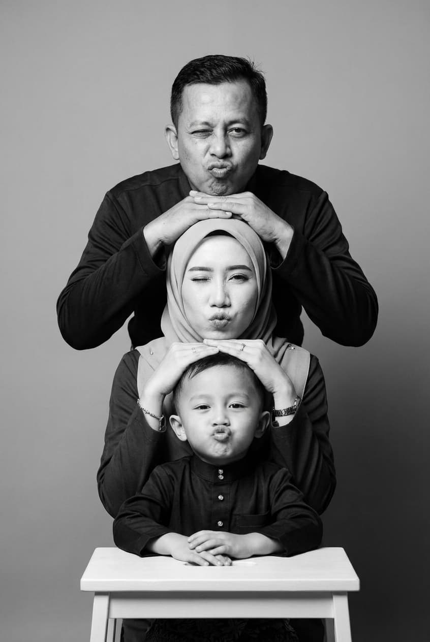 Family Portrait Stacked