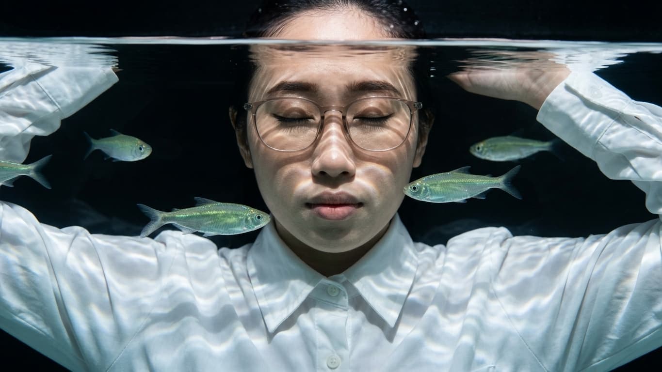 Underwater Fish Portrait
