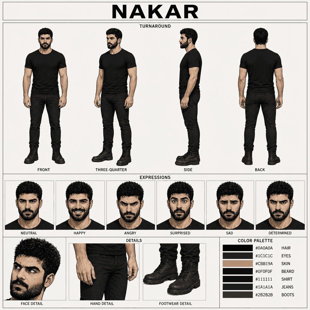 AI Character Sheet Prompt