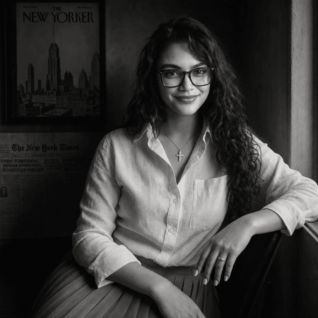 Cinematic Black & White Editorial Portrait (GPT)