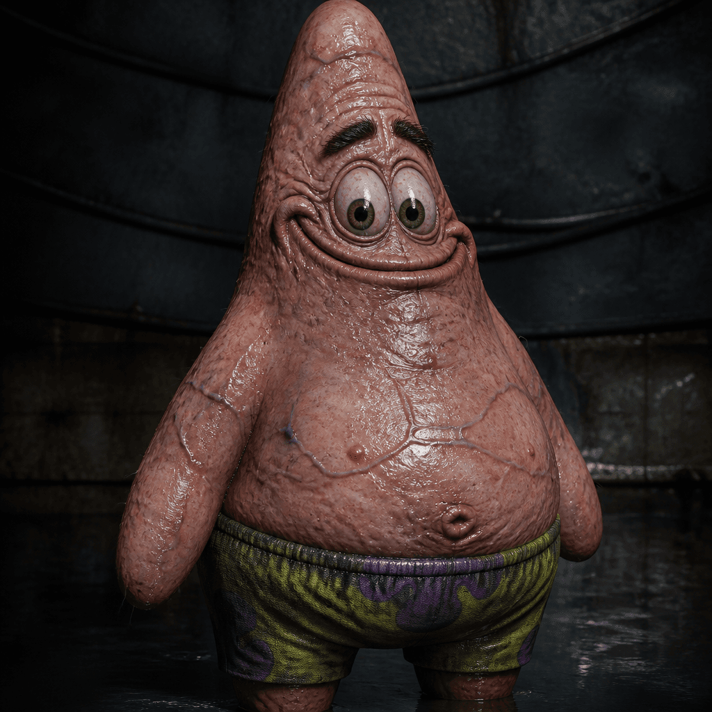 Realistic Flesh Creature