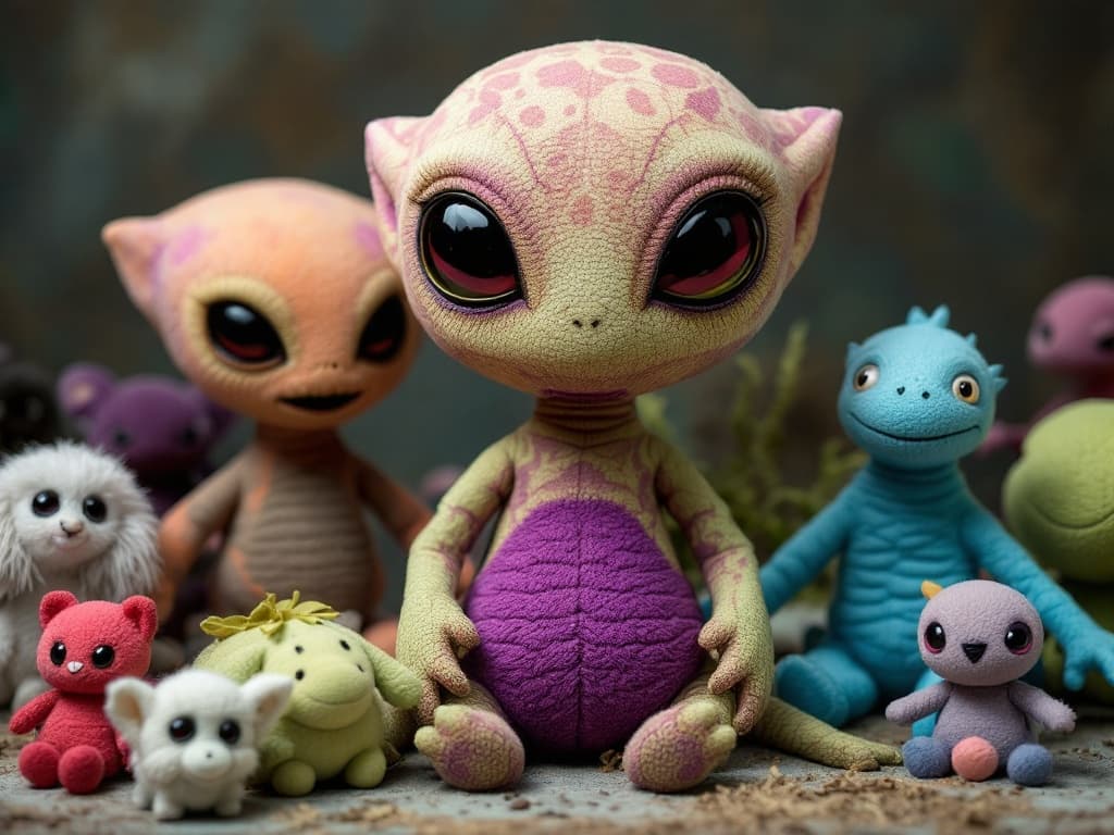 Bizarre Plush Toy Web Catalog