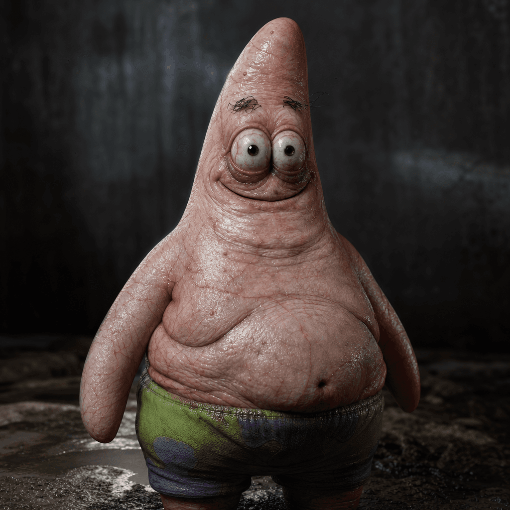 Realistic Flesh Creature