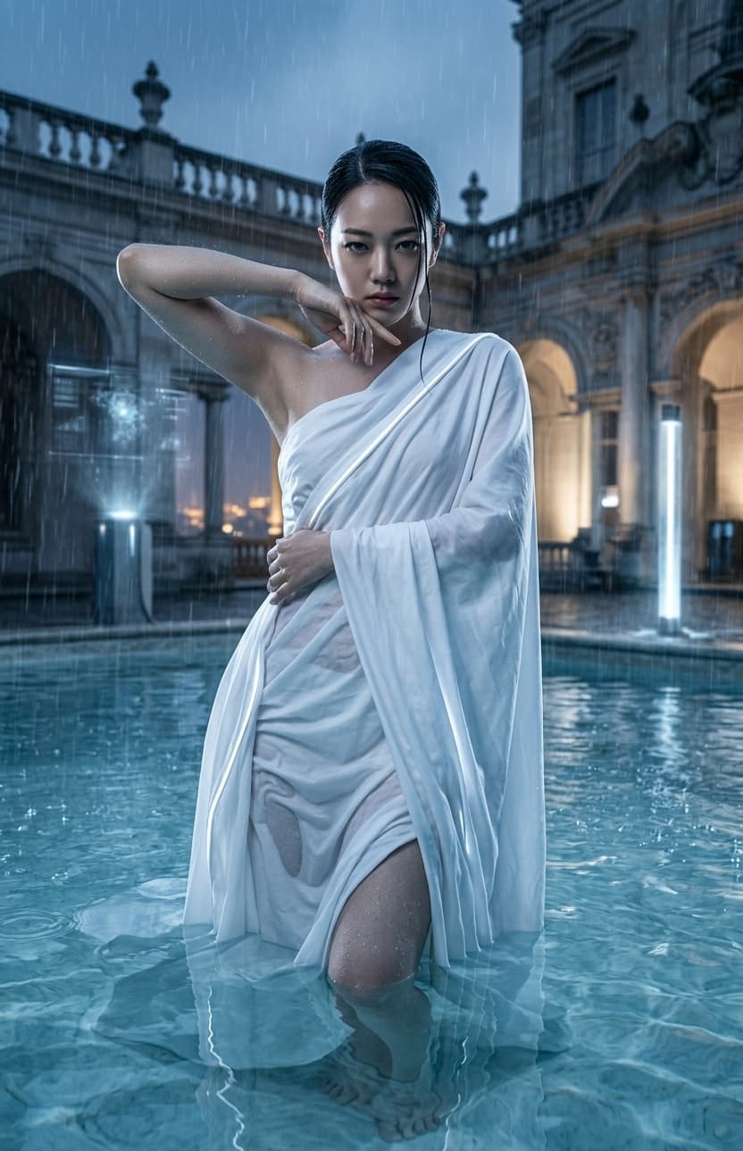 futuristic femme fatale