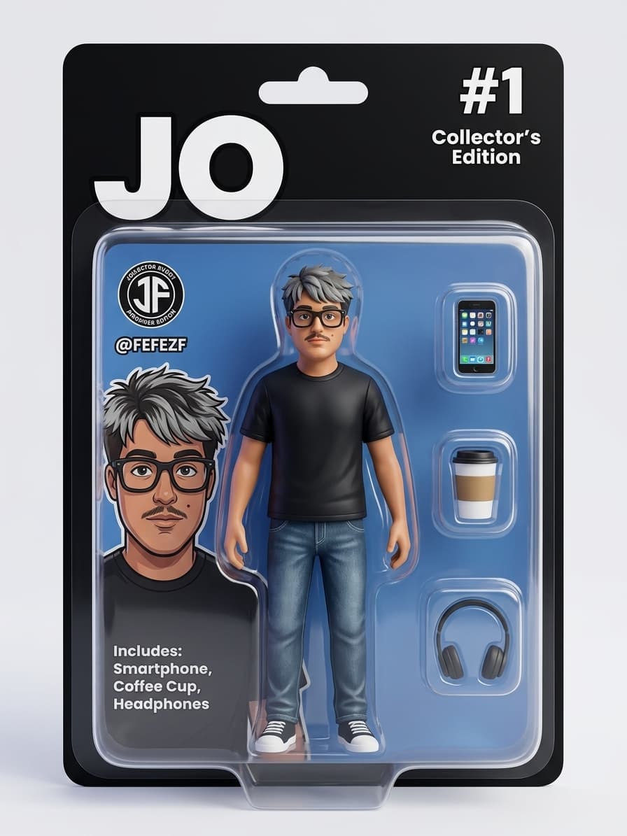 Action Figure in Blister Pack Prompt