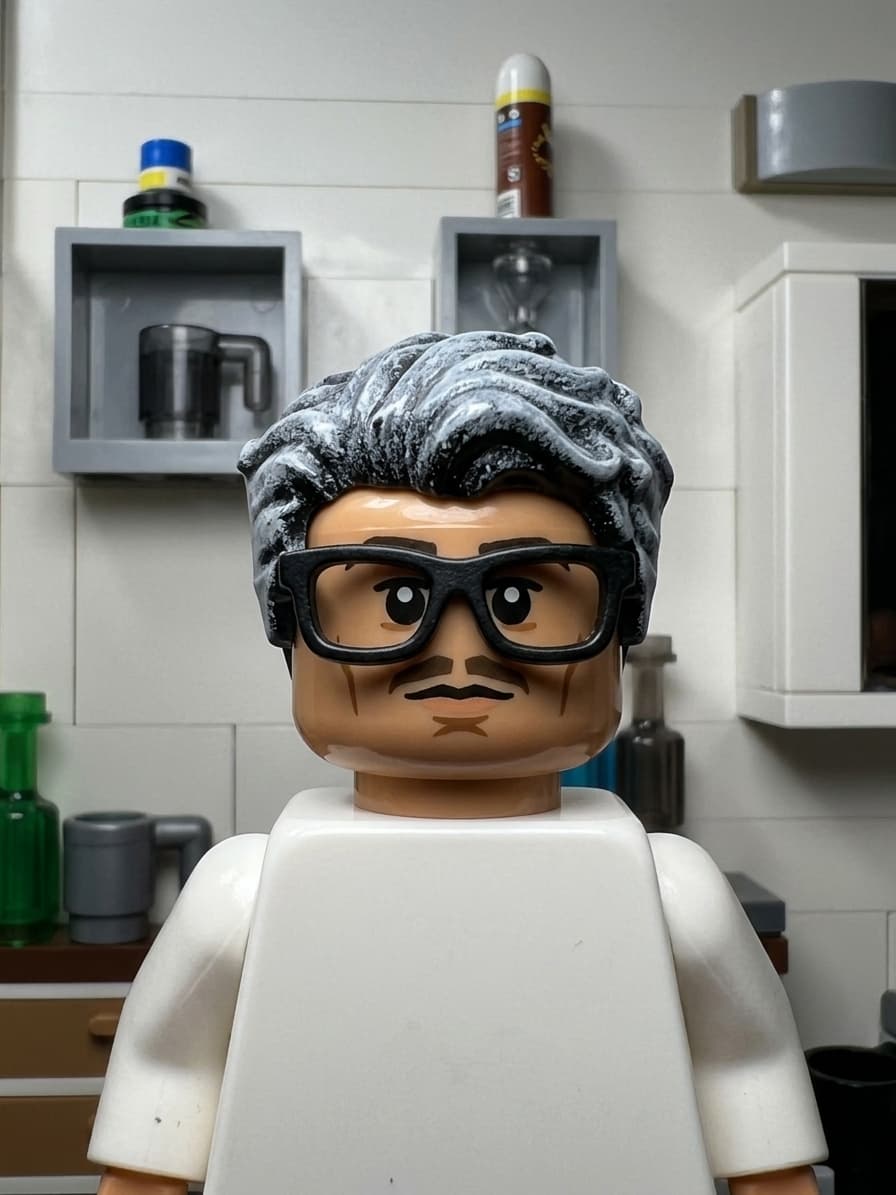 Turn photos into a LEGO scene