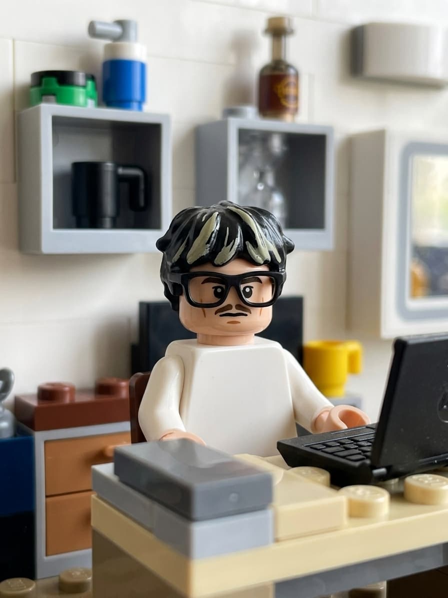 Turn photos into a LEGO scene