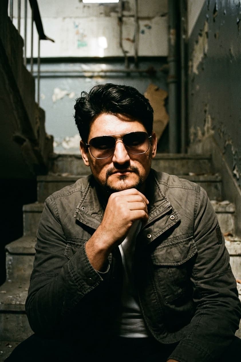 Gritty Portrait Photo