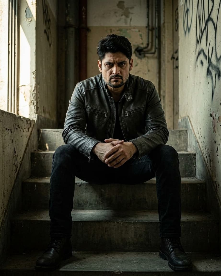 Gritty Portrait Photo
