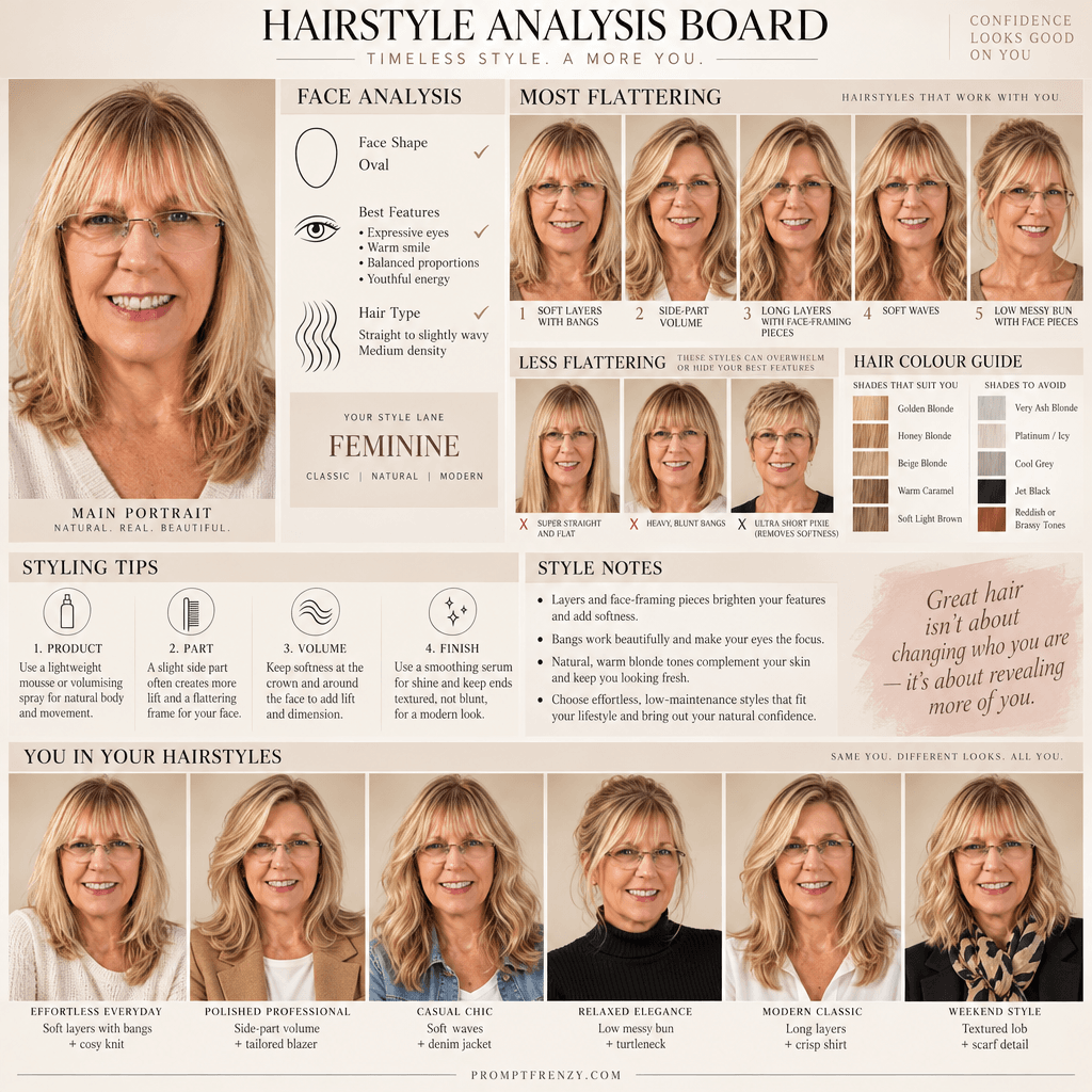Hairstyle Analysis Board
