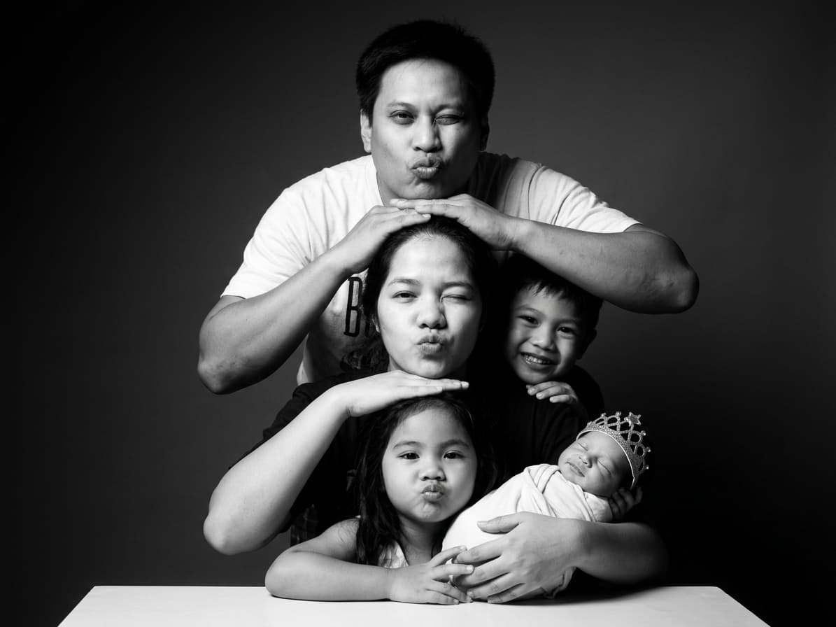 Family Portrait Stacked