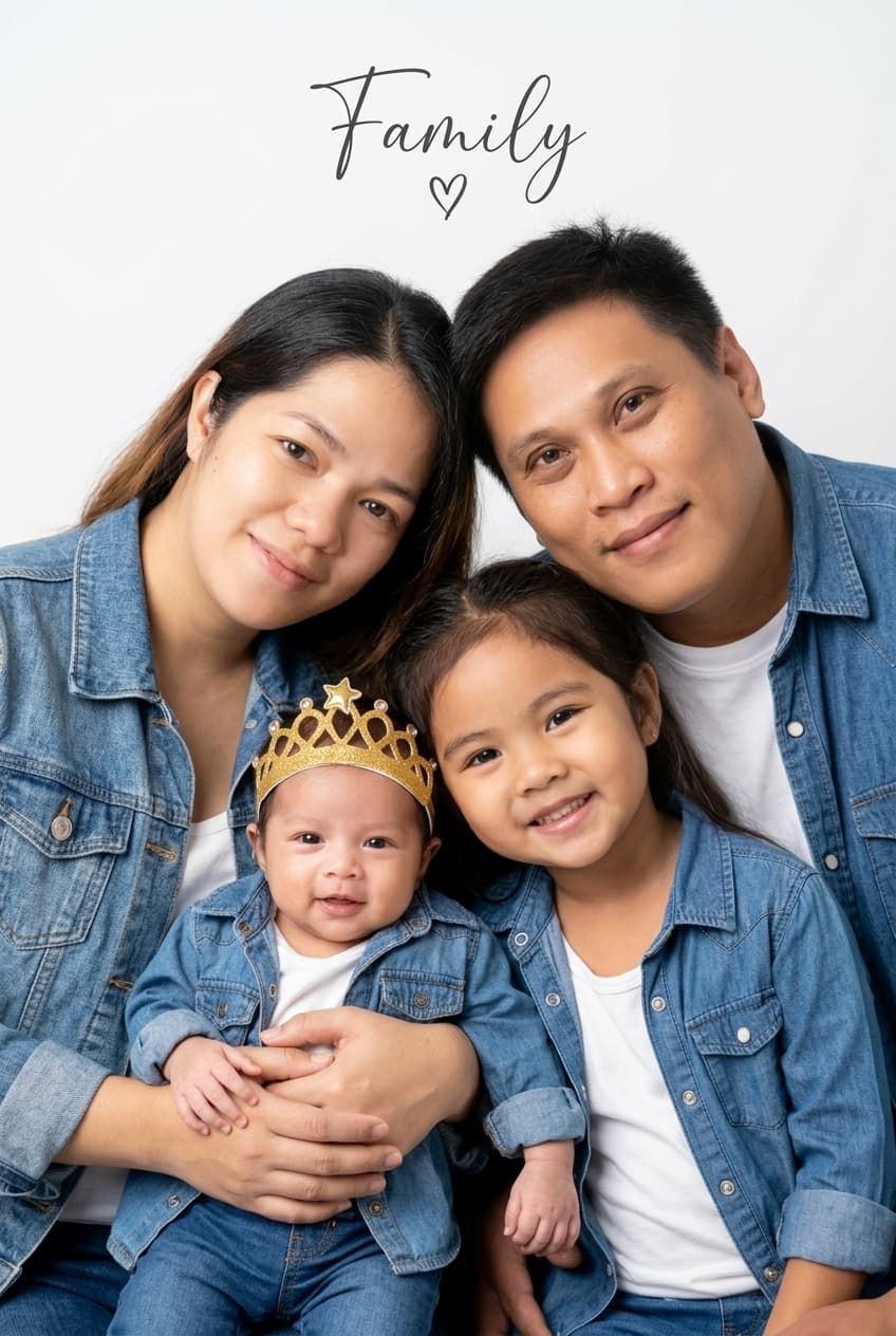 Family Studio Portrait