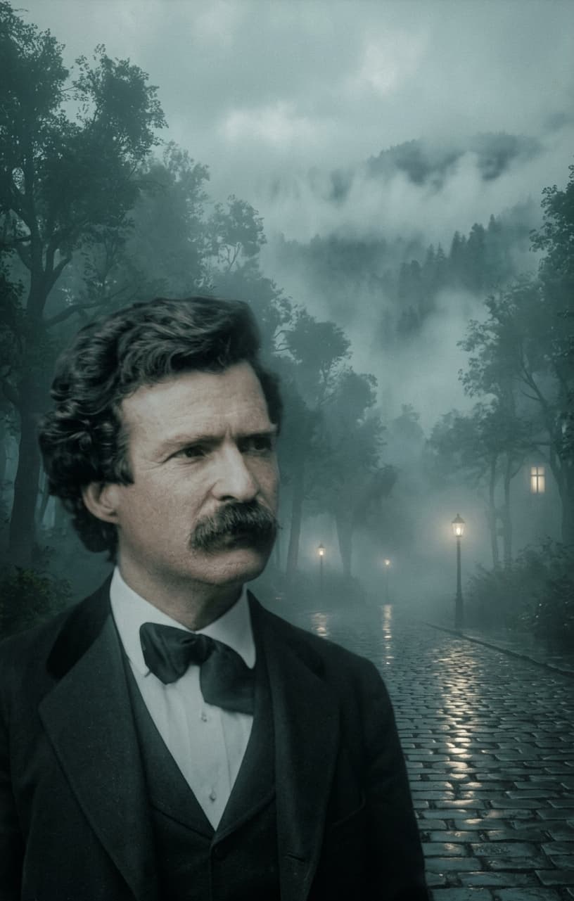 Foggy Forest Cinematic Photo