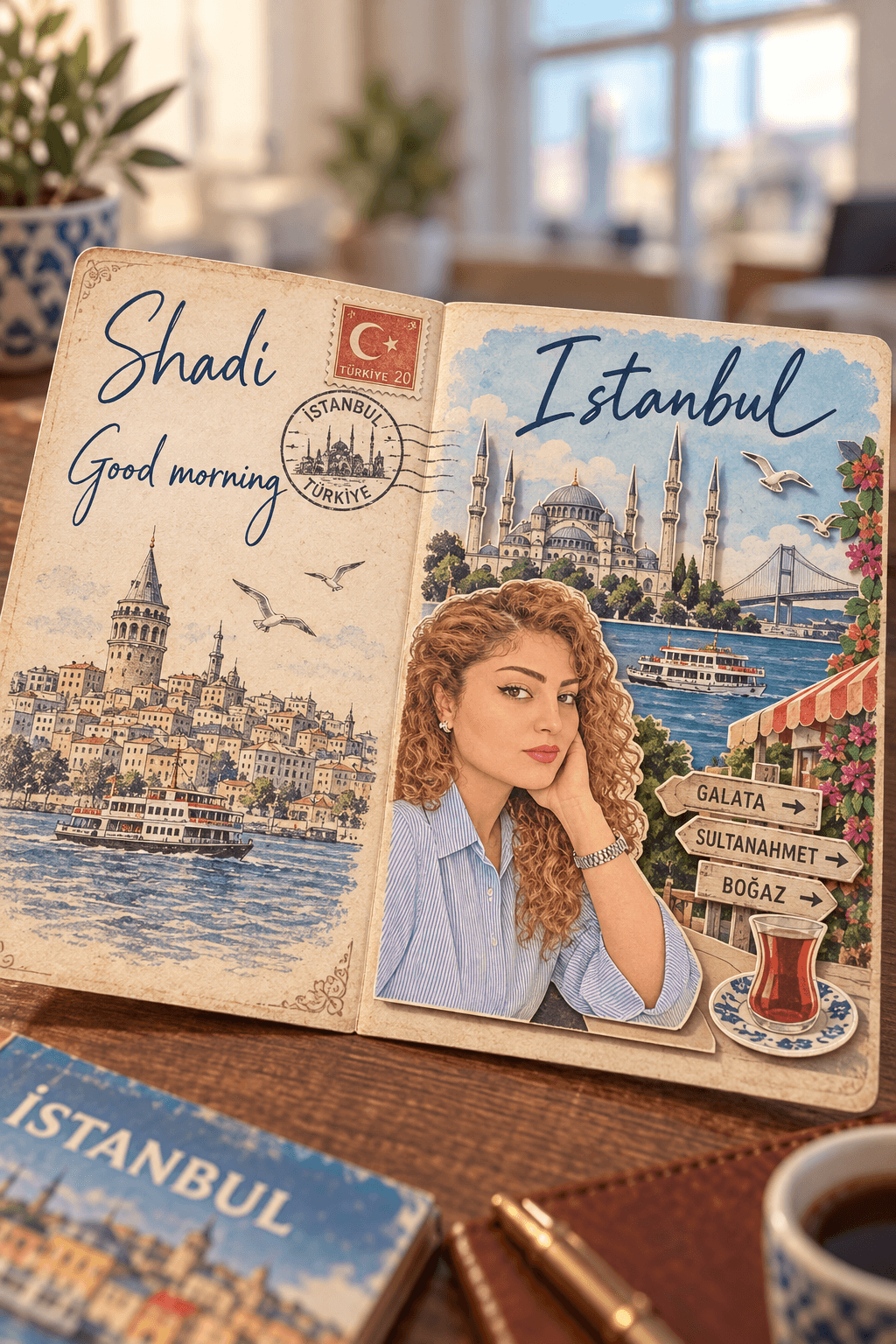 Pop-Up Postcard From Your Trip