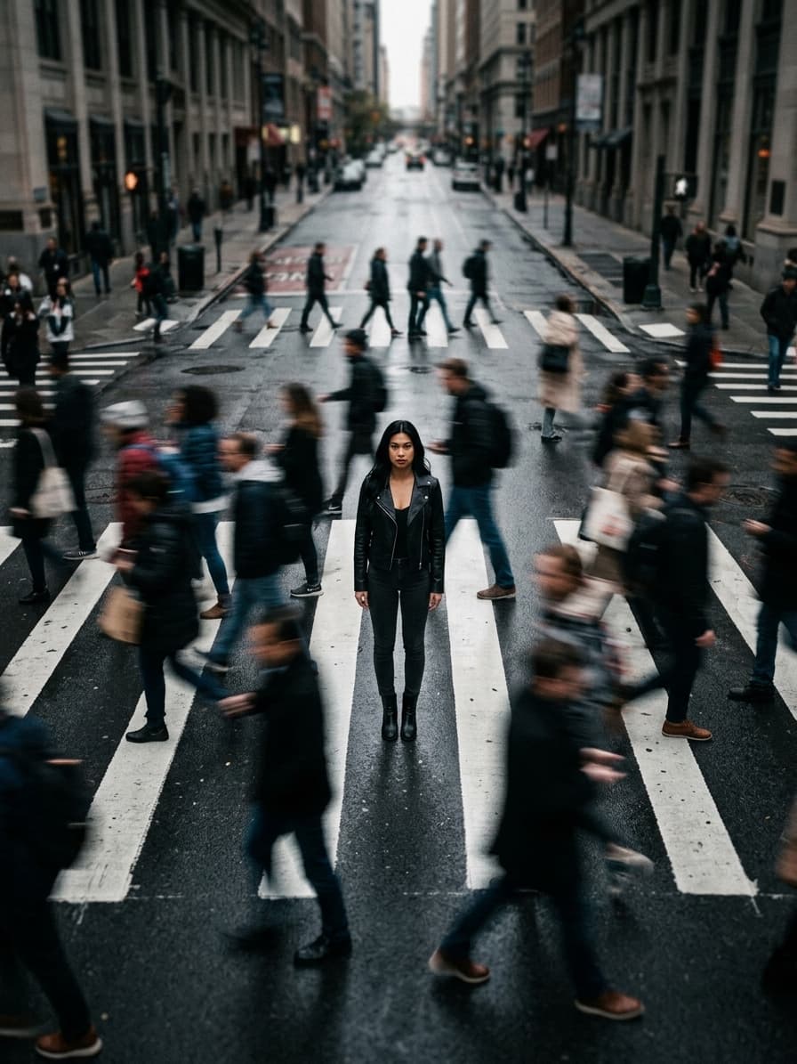 Cinematic street photography