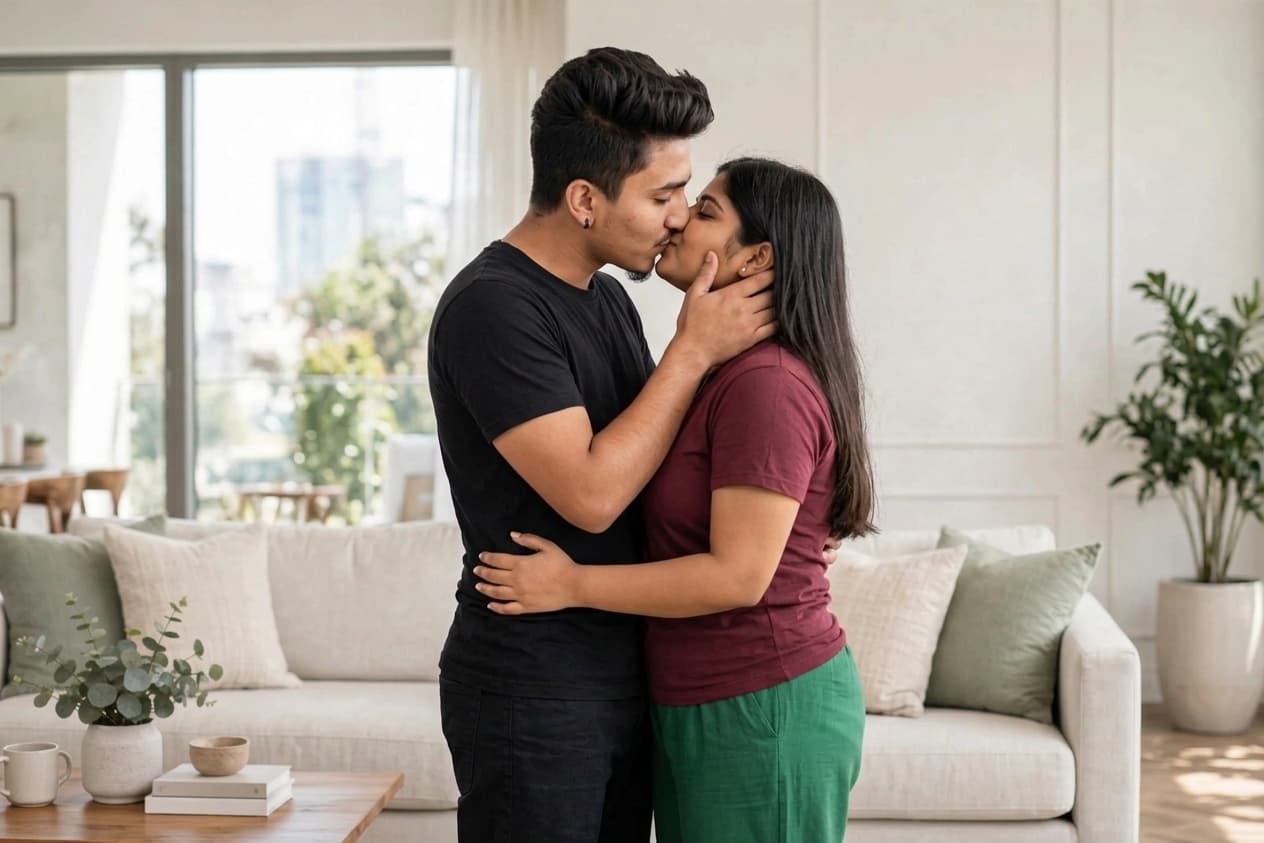 Kissing Couple