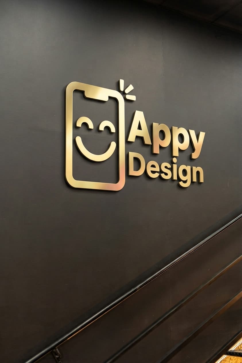 Gold Wall Logo