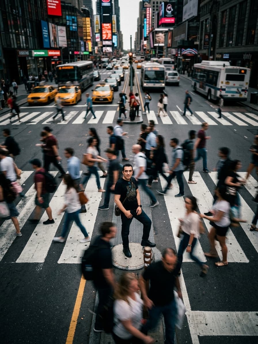 Cinematic street photography