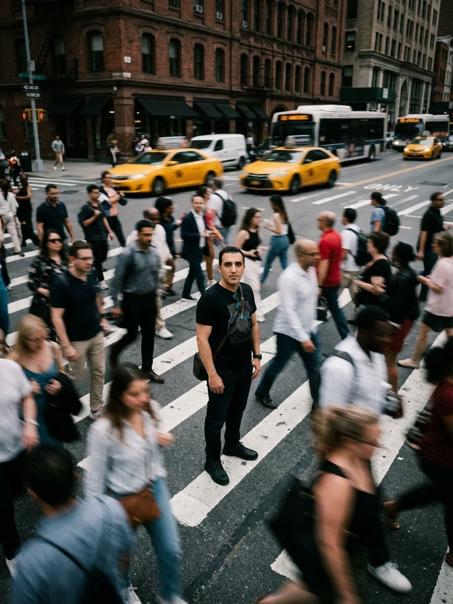 Cinematic street photography