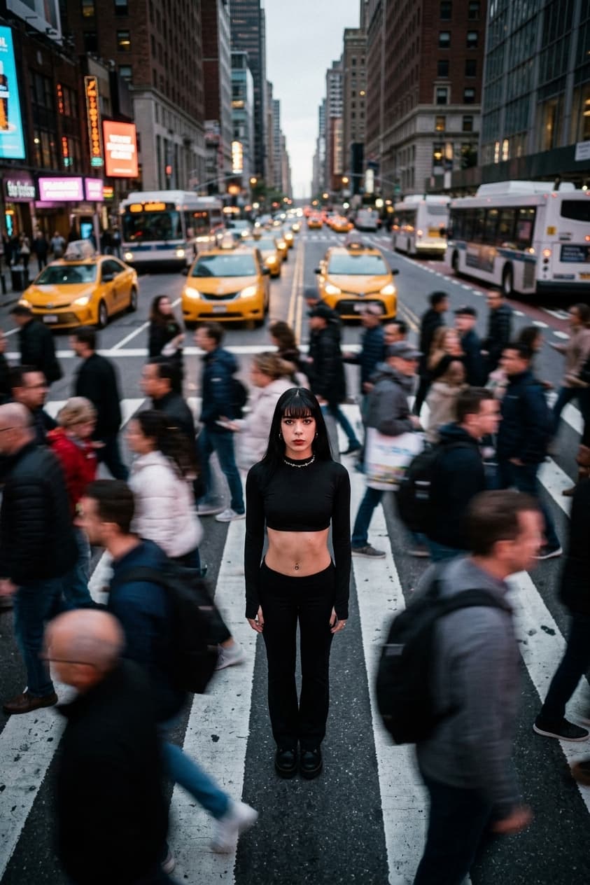 Cinematic street photography