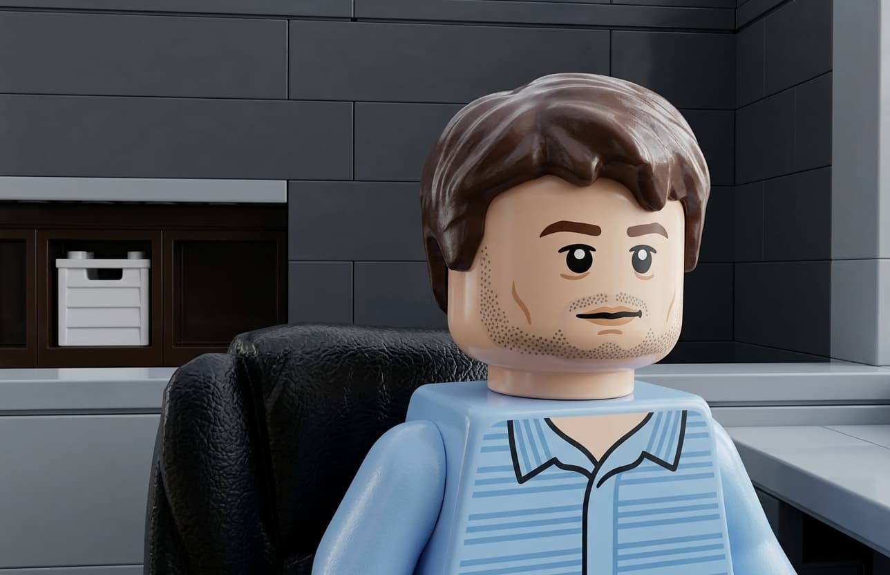 Turn photos into a LEGO scene