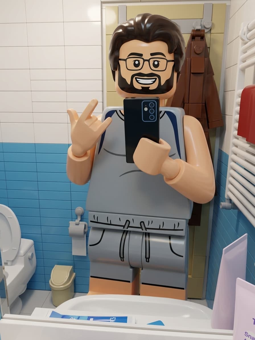 Turn photos into a LEGO scene