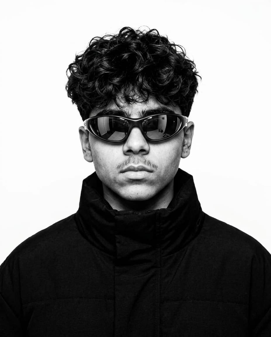 Avant-Garde Sportswear Portrait