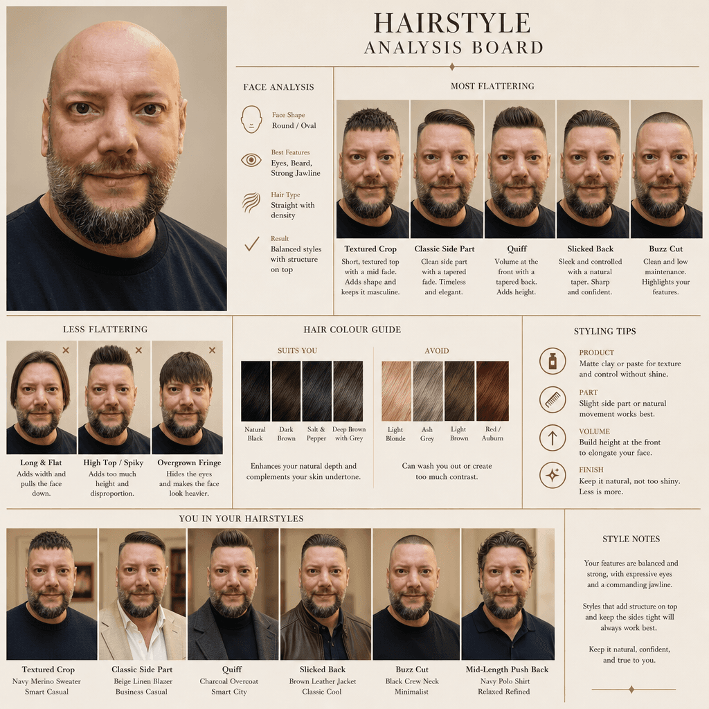 Hairstyle Analysis Board