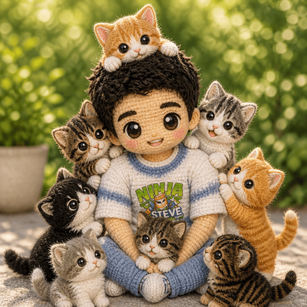 Chibi Yarn Doll – turn any photo into a cute crochet doll