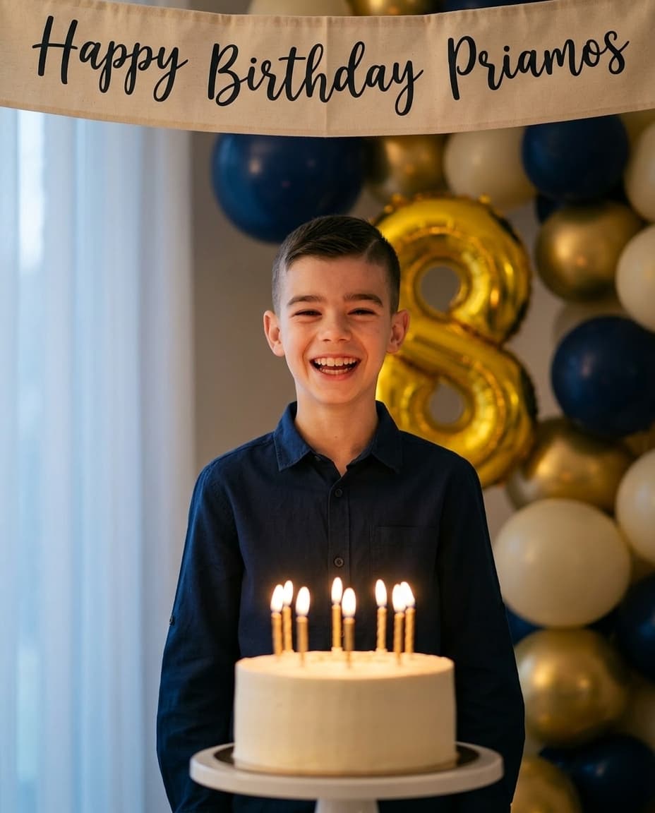 AI Birthday Portrait Generator