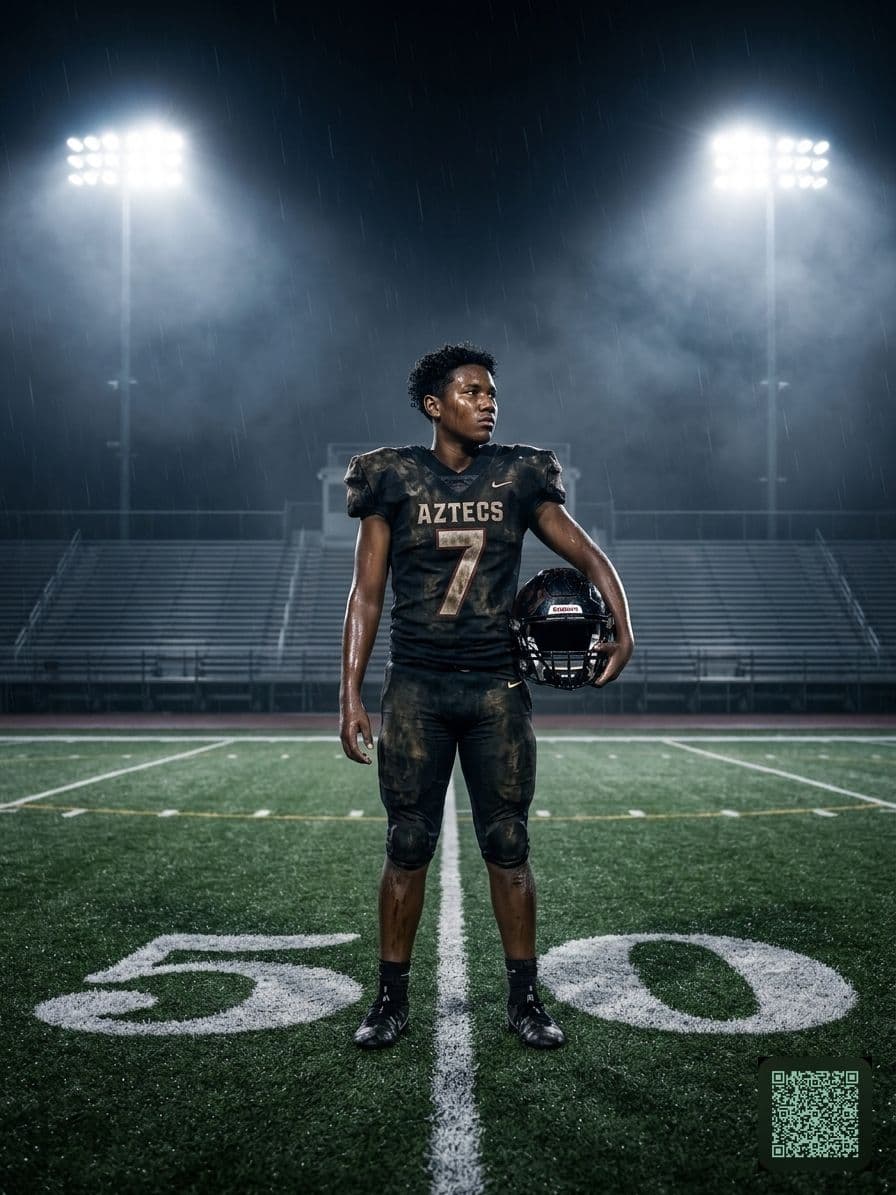 Football Player's Resolve
