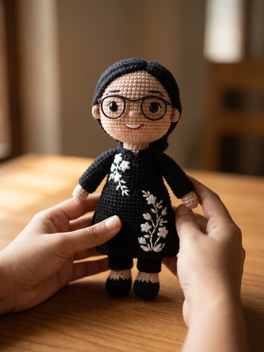 Chibi Yarn Doll Prompt