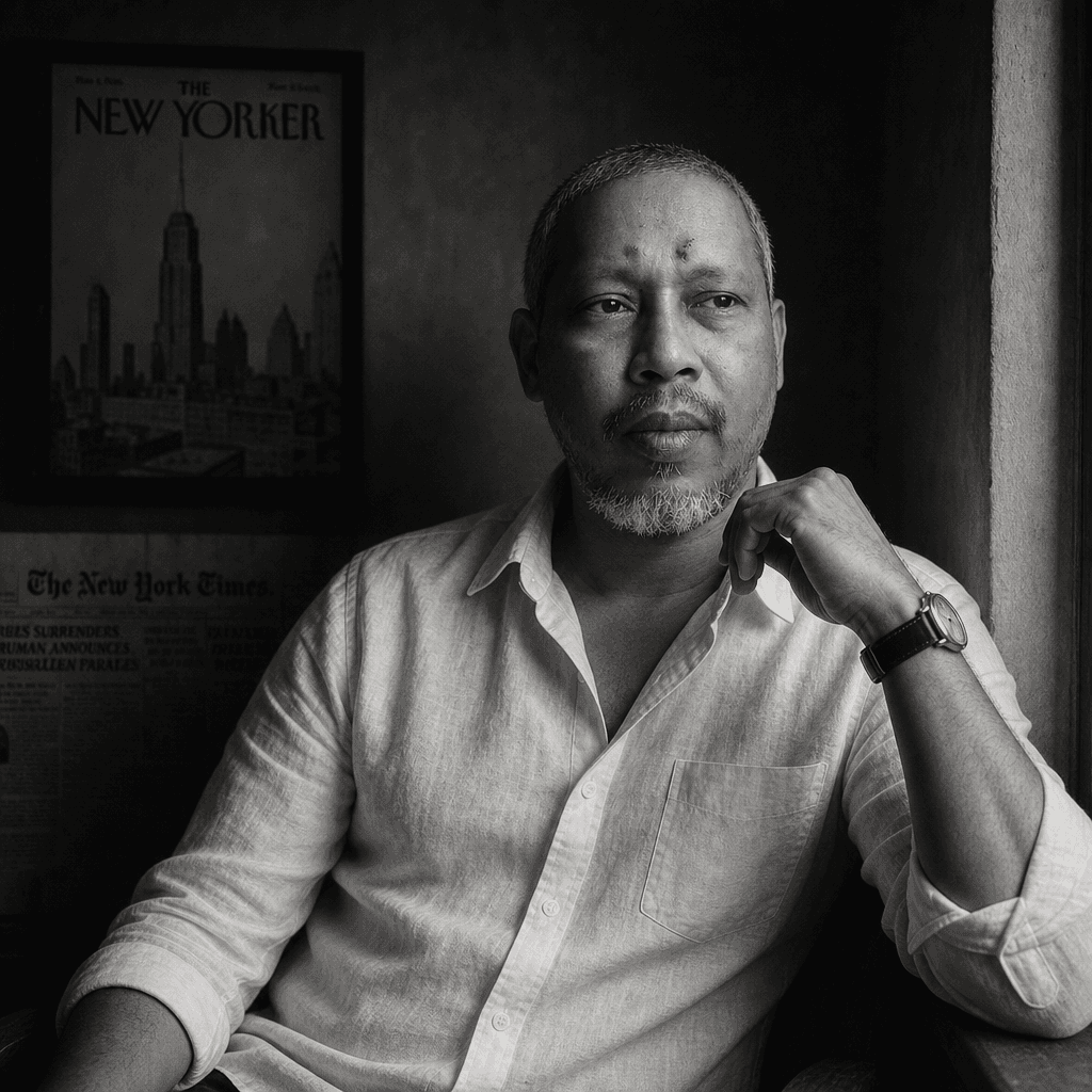 Cinematic Black & White Editorial Portrait (GPT)