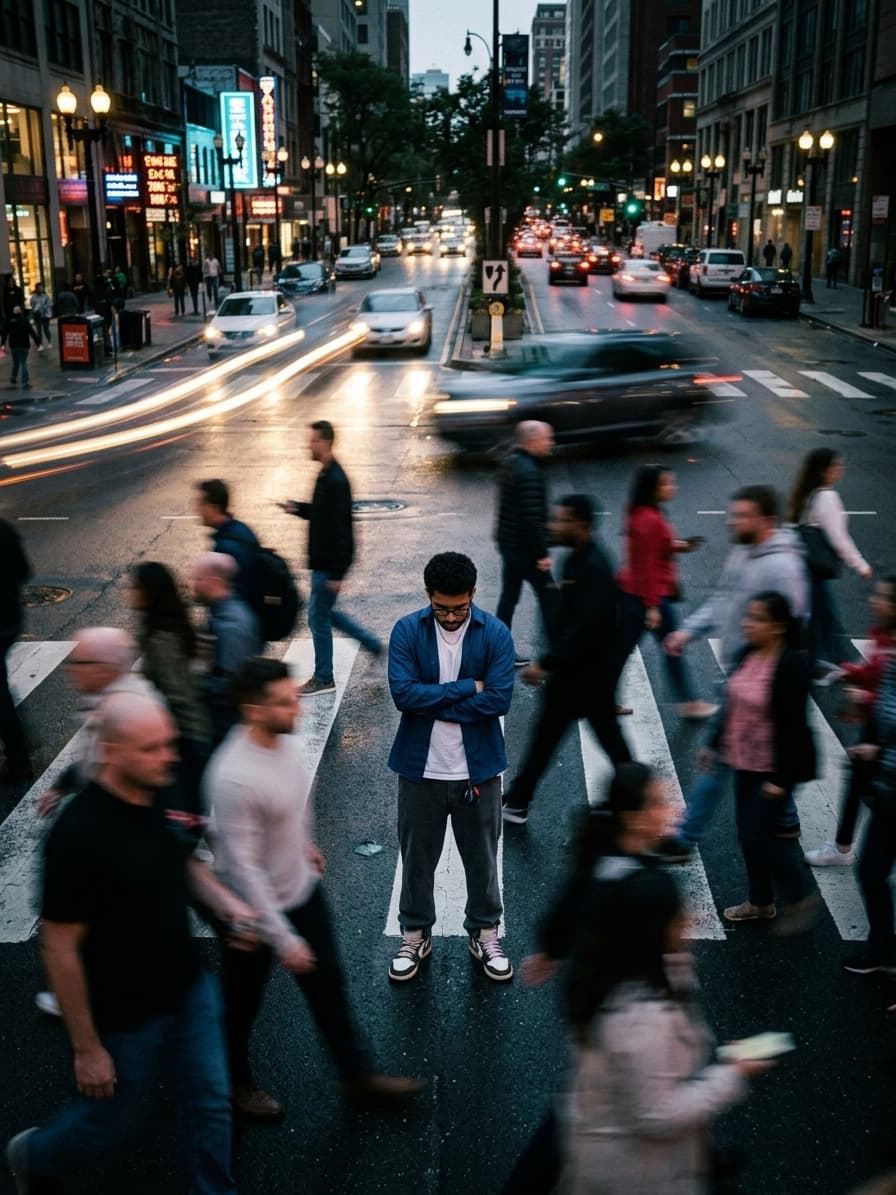 Cinematic street photography