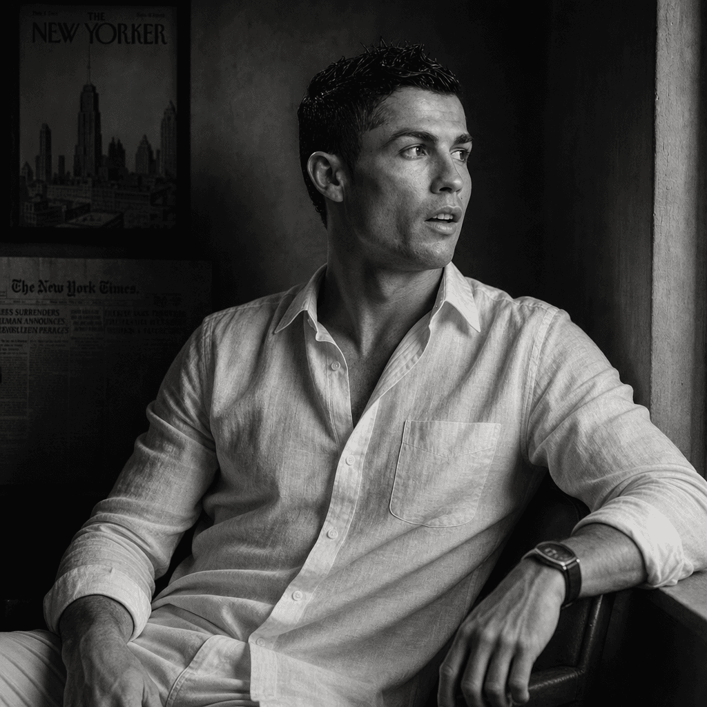 Cinematic Black & White Editorial Portrait (GPT)