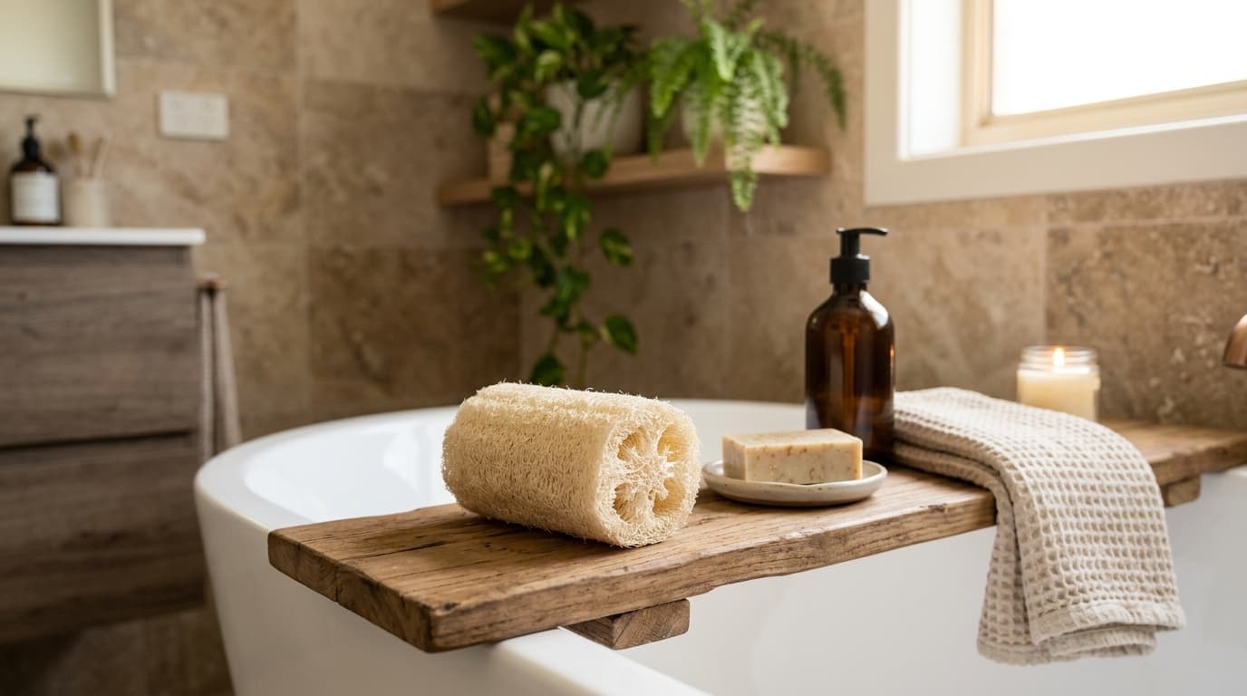Natural Loofah Shower