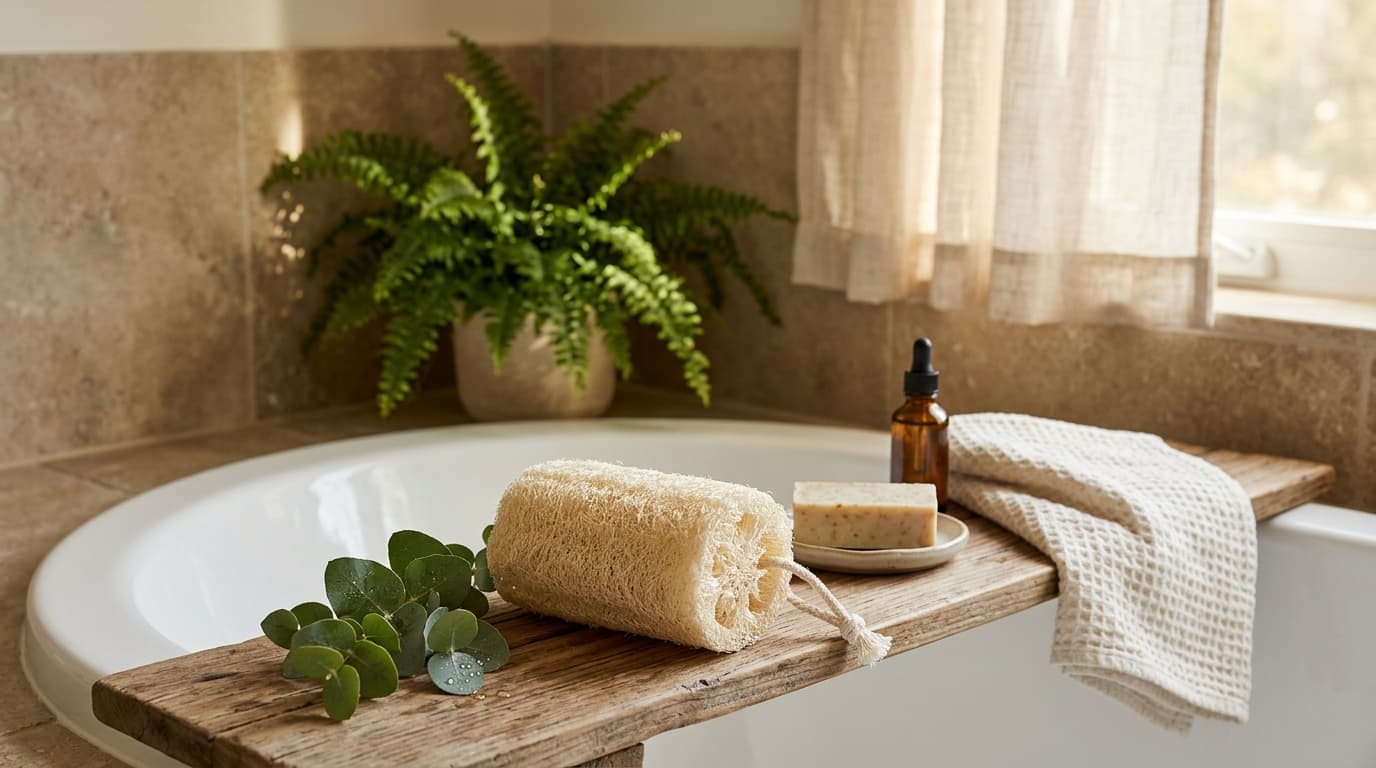 Natural Loofah Shower