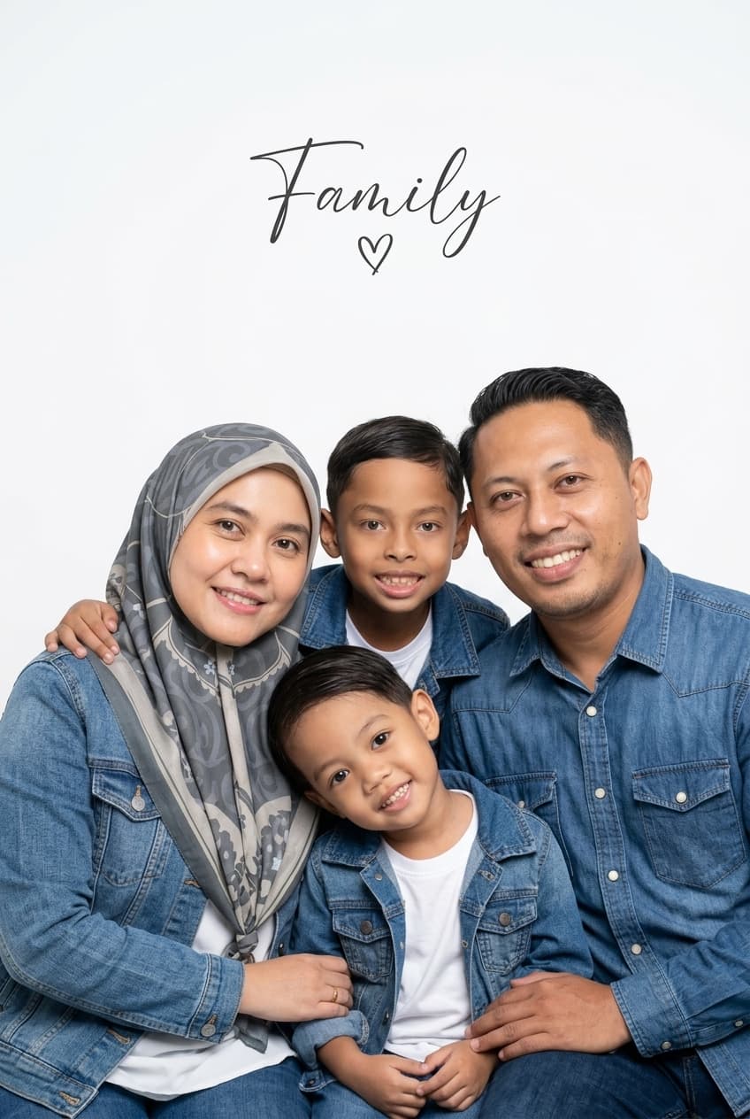 Family Studio Portrait