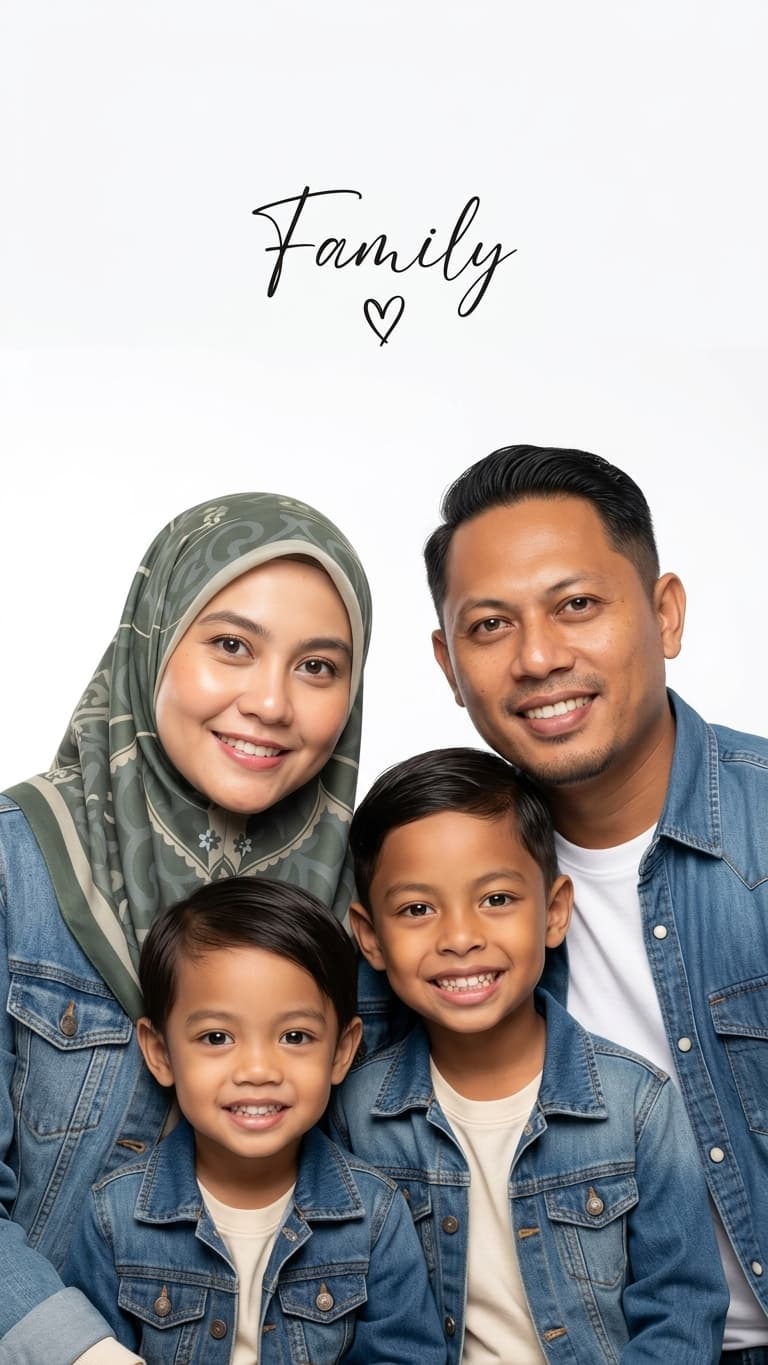 Family Studio Portrait
