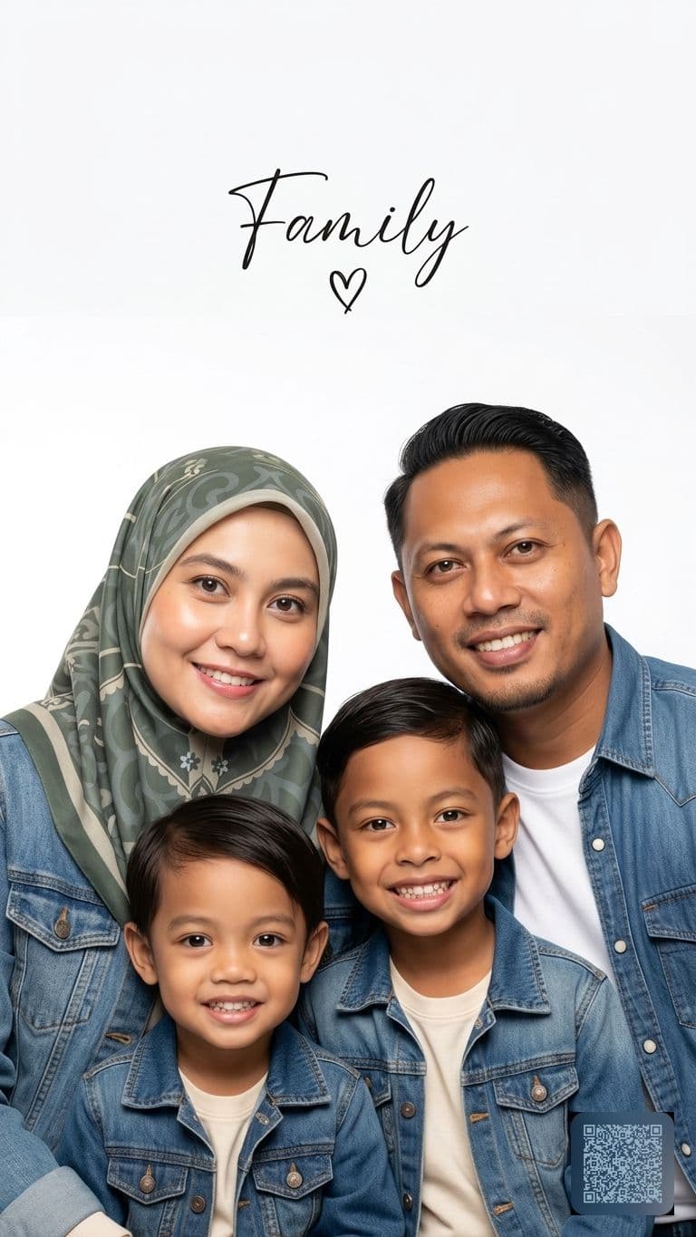 Family Studio Portrait