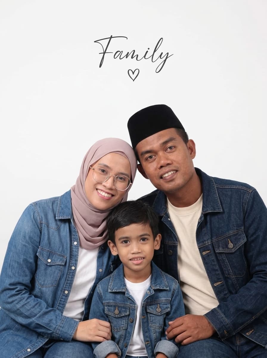 Family Studio Portrait