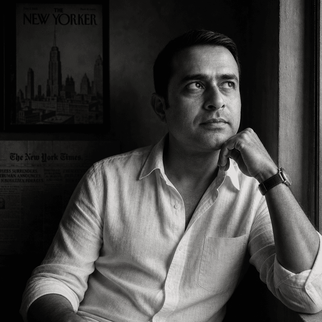 Cinematic Black & White Editorial Portrait (GPT)
