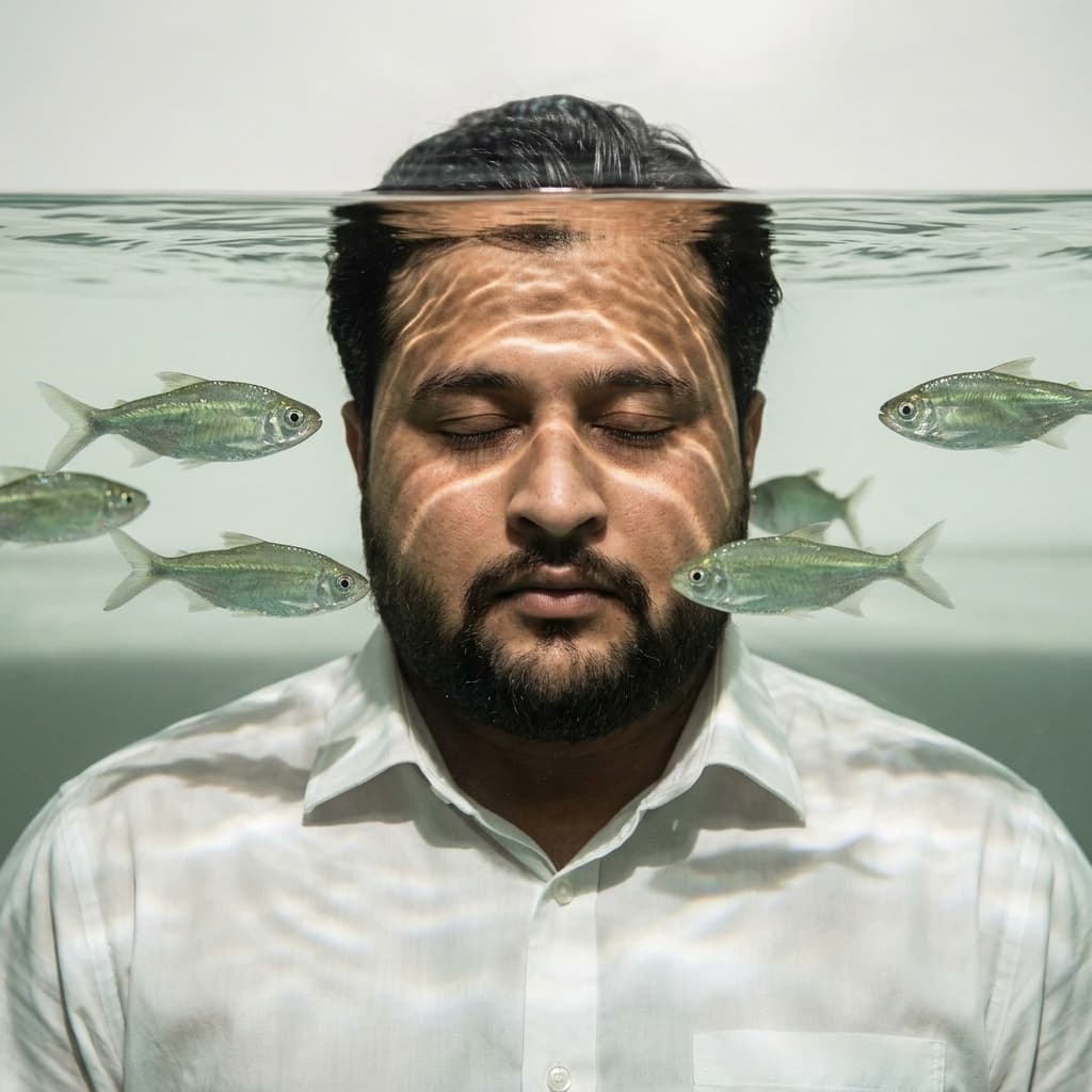 Underwater Fish Portrait