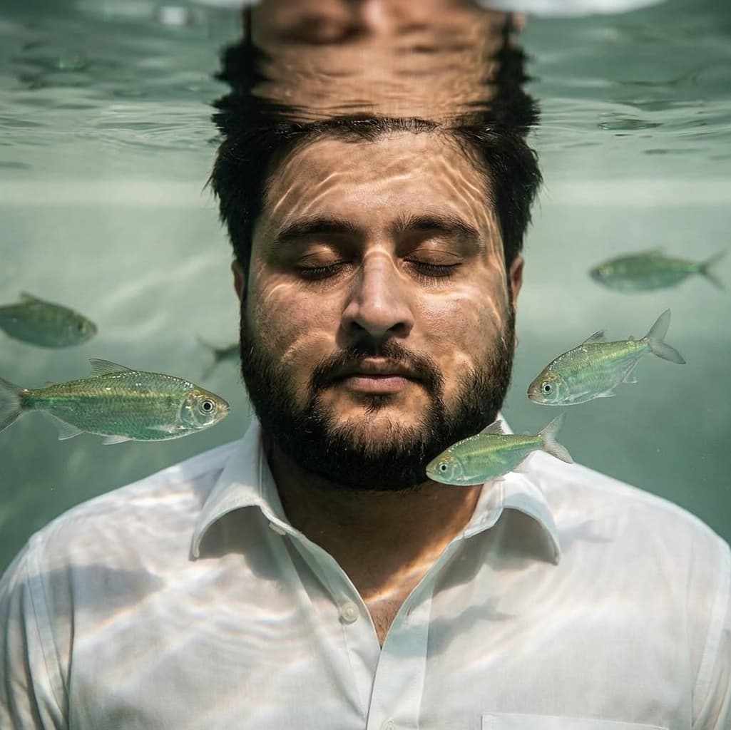 Underwater Fish Portrait