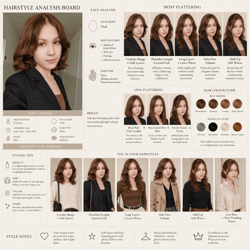 Hairstyle Analysis Board