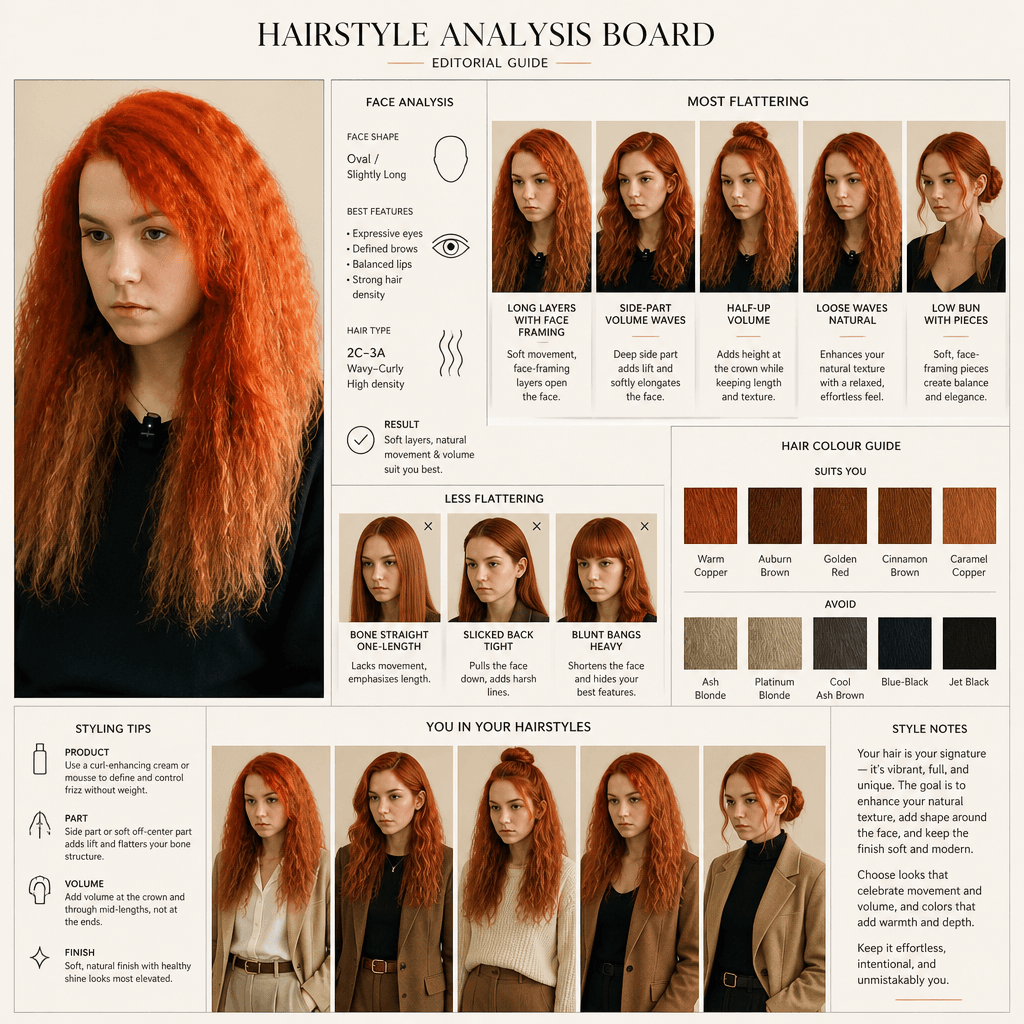Hairstyle Analysis Board
