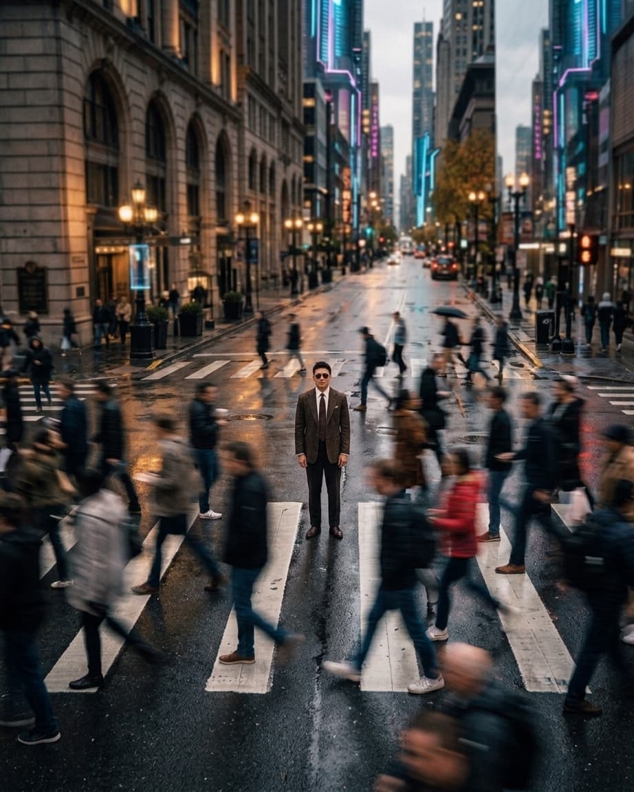 Cinematic street photography